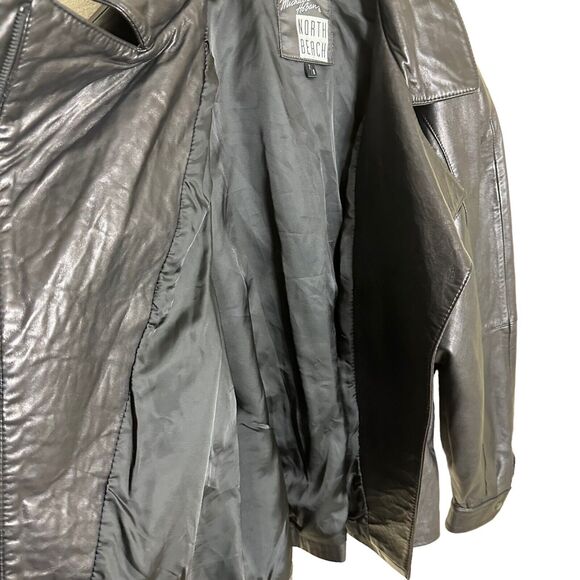 Michael Hoban North Beach Leather Vintage Jacket - Picture 10 of 10